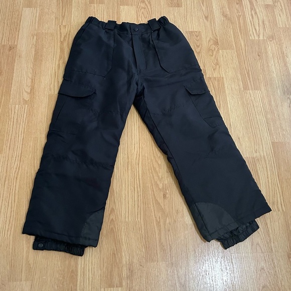 Arizona snow pants snowsuit boys/girls size 10-12 black - Picture 1 of 5